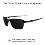 Polarized Titanium Replacement Lenses for Oakley Tinfoil