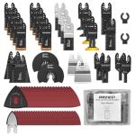 154-Pack Titanium Oscillating Saw Blades for Tools