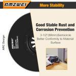 154-Pack Titanium Oscillating Saw Blades for Tools