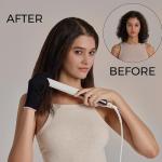 Rozamor Titanium Flat Iron Hair Straightener, 1 Inch