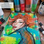 Titanium White Acrylic Paint, 500 ml Bottle