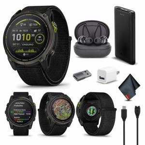 Garmin Enduro 3 Titanium Multisport Solar Smartwatch