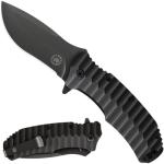 Rapid Fire Blackout Large Folding Knife for EDC