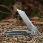 KATSU Titanium & Carbon Fiber Folding Knife
