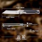 KATSU Titanium & Carbon Fiber Folding Knife