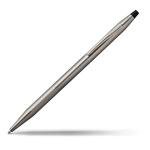 Cross Classic Century Refillable Ballpoint Pen, Medium Ballpen, Includes Premium Gift Box - Titanium Grey Micro-Knurl