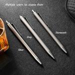 Hamans Titanium Push Ballpoint Pen for EDC