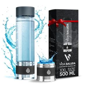 Hydrogen Water Bottle – 500ml Titanium Generator