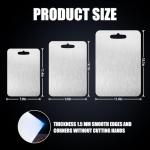 Titanium Cutting Board - Durable Double-Sided Design