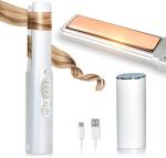 Titanium 2-in-1 Travel Curling Wand & Flat Iron