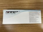 TONIFE Compact Titanium Fixed Blade Knife with Sheath