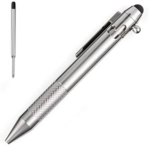 Titanium Carbon Fiber Bolt Action Pen & Stylus