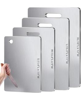 Double-Sided Titanium Cutting Board for Kitchen