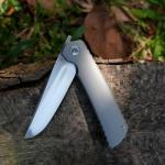 KATSU Folding Pocket Knife with Titanium Handle