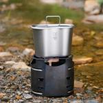 Keith Titanium Pro Canteen Mess Kit with Stove