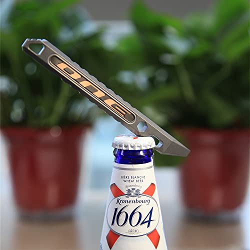 Titanium Pry Bar Crowbar Outdoor Multi-Tool Bottle Opener