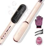 Titanium Ionic Hair Straightener Brush - TYMO Ring Plus