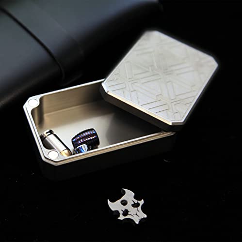 WANERSEN Titanium EDC Case for Outdoor Camping Storage