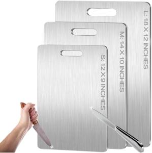Titanium Cutting Board - Durable and Hygienic Kitchen Tool