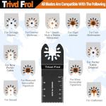 Titanium Oscillating Saw Blades Pack for Multitools