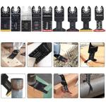 30PCS Universal Titanium Oscillating Saw Blades Set