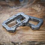 Titanium Multifunctional Carabiner Clip Key Holder