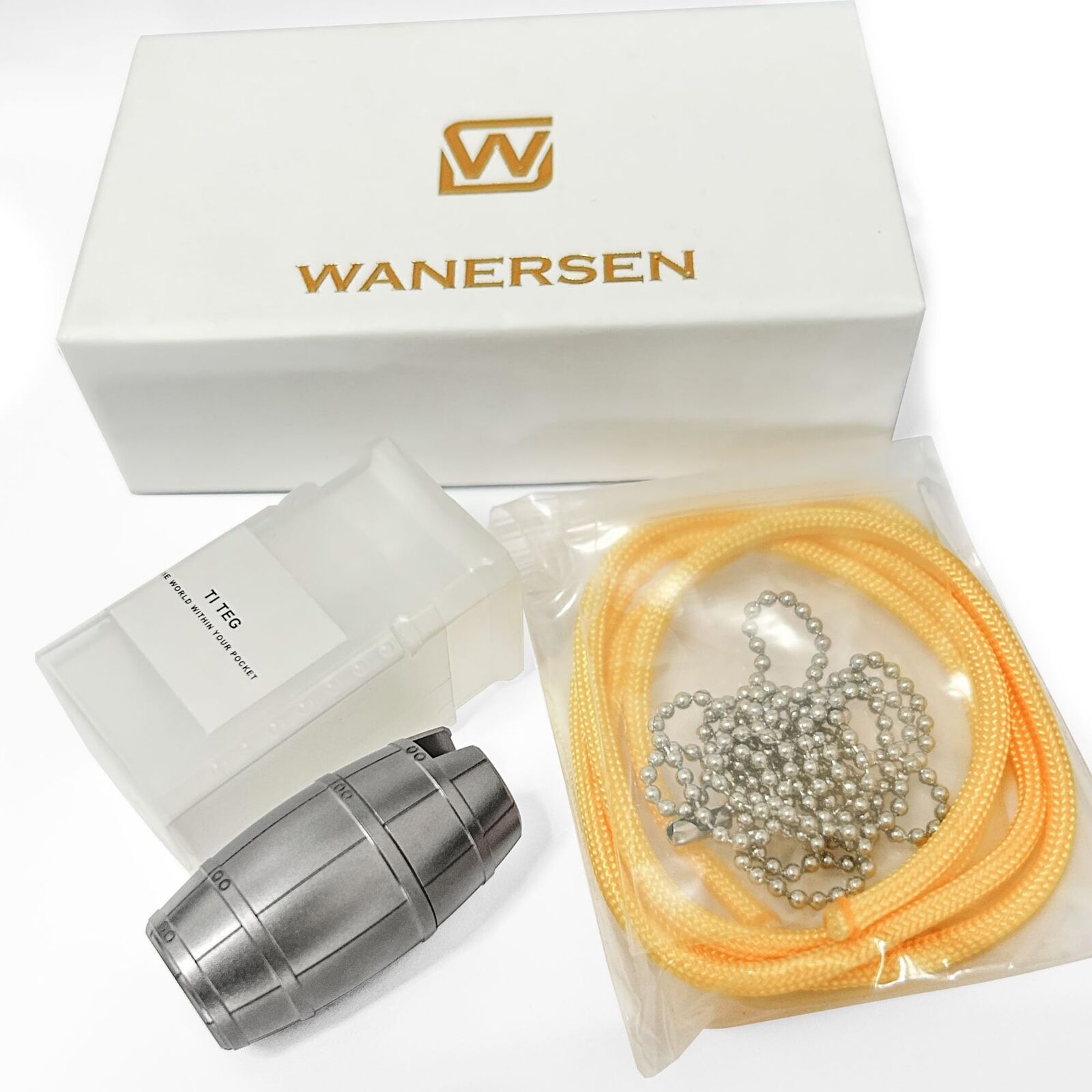 Waterproof Titanium Pill Container for Outdoor Adventure