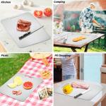 8-in-1 Titanium Cutting Board and Knife Set