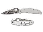 Spyderco Endura 4 Titanium Damascus Pocket Knife