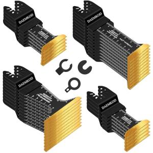 30 Pack Titanium Oscillating Tool Blades Set