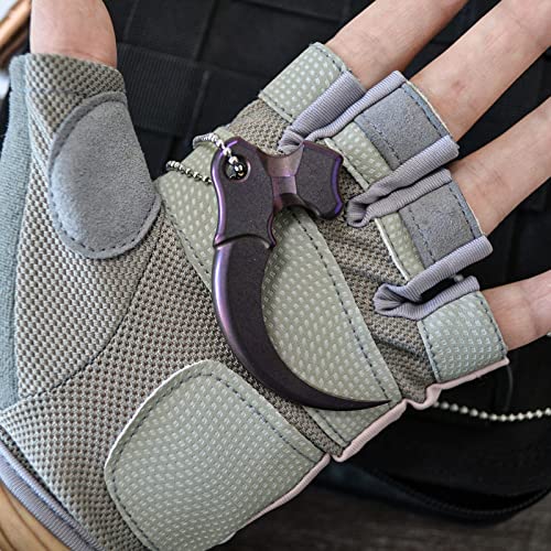 WANERSEN Titanium Eagle Claw Key Chain Tool Survival