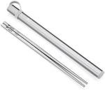Keith Titanium Ti5633 Square Chopsticks with Case