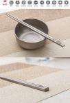 Keith Titanium Ti5633 Square Chopsticks with Case