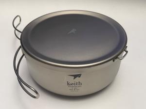 KEITH Titanium Lightweight Lunch Box Ti5329