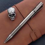Titanium Alloy Bolt Action Pen with 3 Refills
