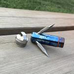 TITANER Blue Titanium Grappling Hook