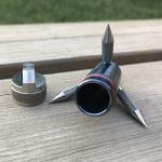 TITANER Blue Titanium Grappling Hook