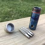 TITANER Blue Titanium Grappling Hook