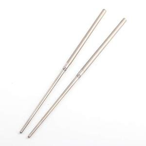 Portable Titanium Chopsticks with Carry Bag - Grey