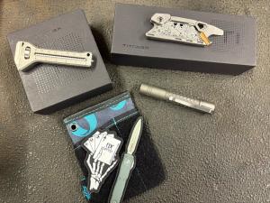 Titanium EDC Spanner with Reylight Pineapple Pouch