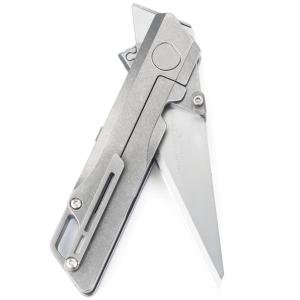 Raven Titanium EDC Folding Utility Knife