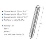 Titan-Kugelschreiber: Leichter EDC für Alltagsschreiber