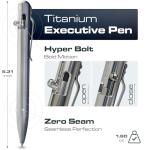 BASTION Lightweight Titanium Bolt Action Pen Set
