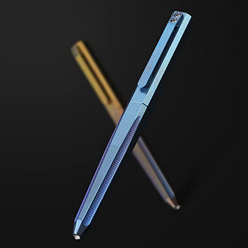 WANERSEN 3D Titanium Tactical Pen - Gold, 5