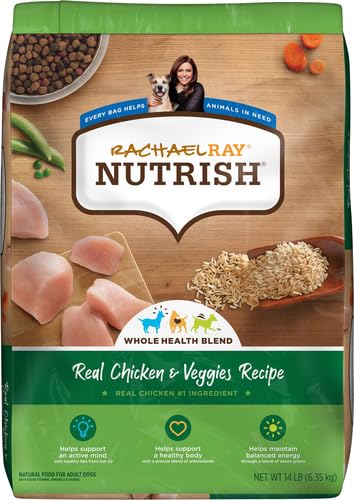 Rachael Ray Nutrish Natural Chicken & Veggie Dog Food