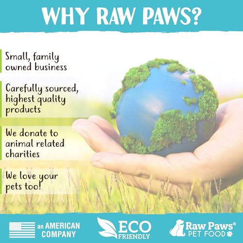 Raw Paws Pet Beef & Veggie Dog Food Rolls