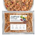 JustFoodForDogs Complete Meal or Topper, Venison & Squash