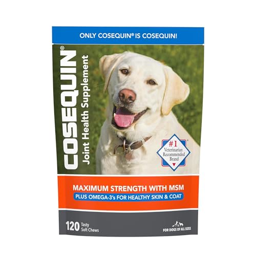 Dog Joint Health Supplement - Glucosamine, Chondroitin, MSM, Omega-3's