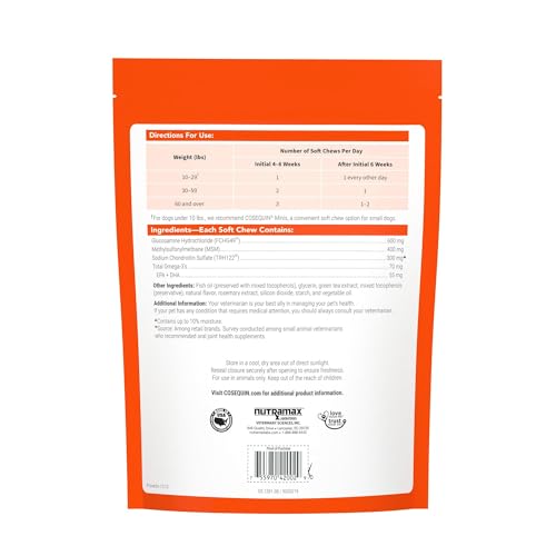 Dog Joint Health Supplement - Glucosamine, Chondroitin, MSM, Omega-3's