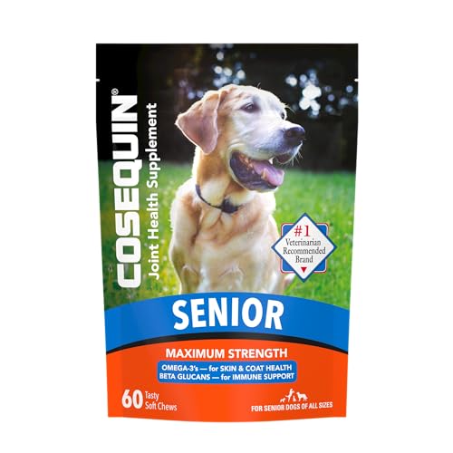 Cosequin Senior Joint Supplement for Senior Dogs, 60 Chews